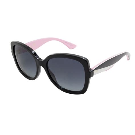 dior sunglasses black and pink